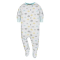 Gerber Baby Boys' 4 Pack Sleep 'N Play Footie, Dinosaur Blue, 3-6 Months