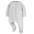 Gerber Baby Boys' 4 Pack Sleep 'N Play Footie, Dinosaur Blue, 3-6 Months