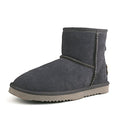 AUSLAND Women's Snow Boots Tall Winter Boots Mid-calf Faux Fur Lined Classic 5.5US A5815 Grey 36EU