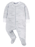 Gerber Unisex Baby 4 Pack Sleep 'N Play Footie Elephants Preemie