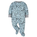 Gerber Unisex Baby 4 Pack Sleep 'N Play Footie Elephants Preemie