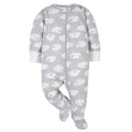 Gerber Unisex Baby 4 Pack Sleep 'N Play Footie Elephants Preemie